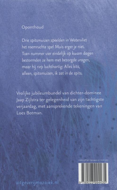 Achterkant van Muis erger je niet