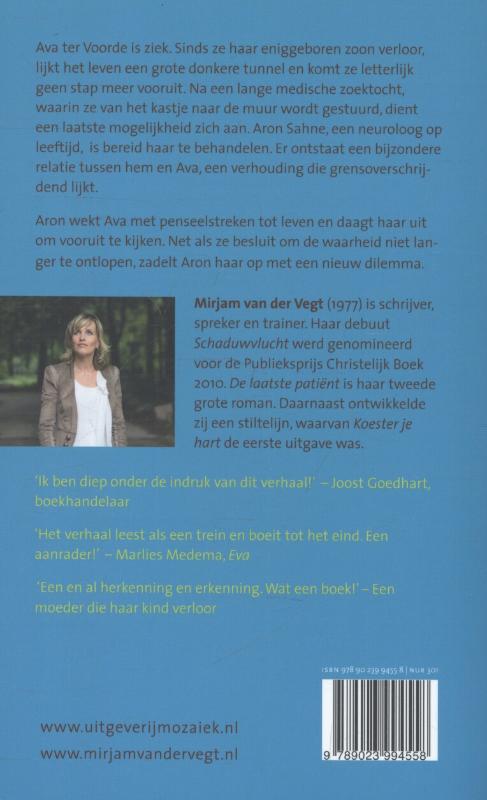 Achterkant van De laatste patient