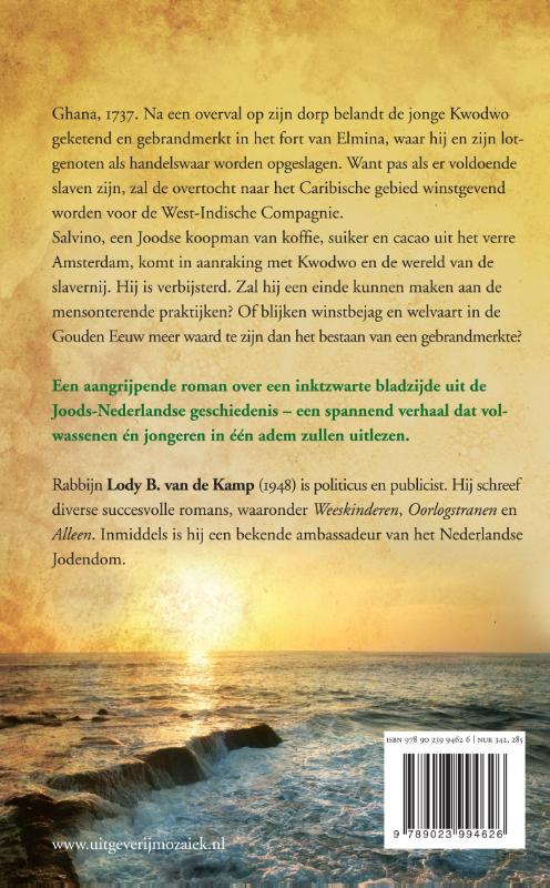 Achterkant van De Joodse slaaf