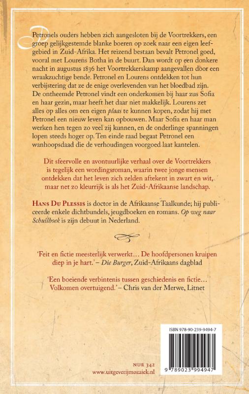 Achterkant van Op weg naar Schuilhoek