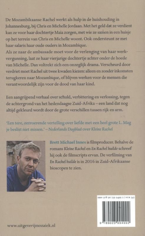 Achterkant van En Rachel huilde