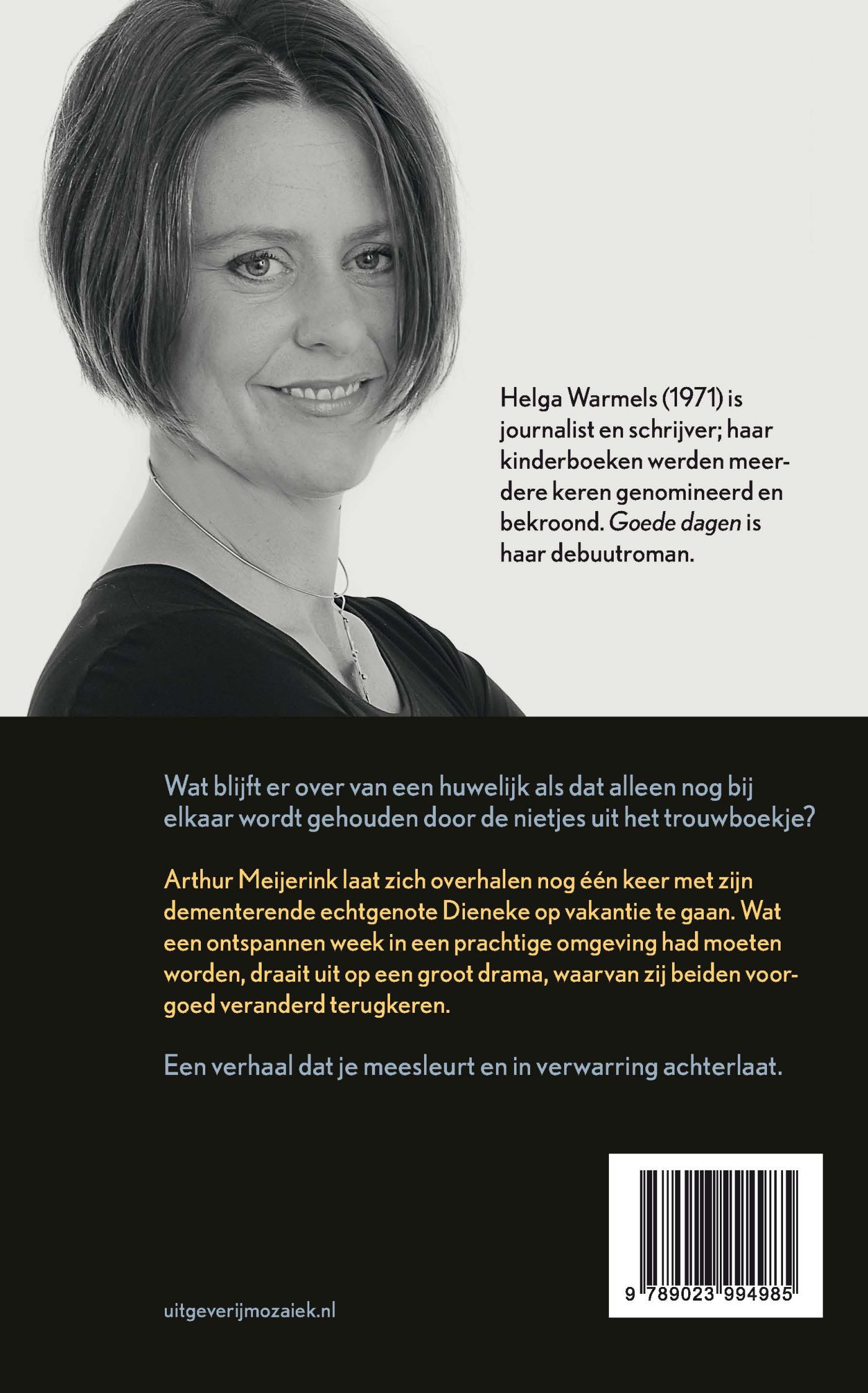 Achterkant van Goede dagen