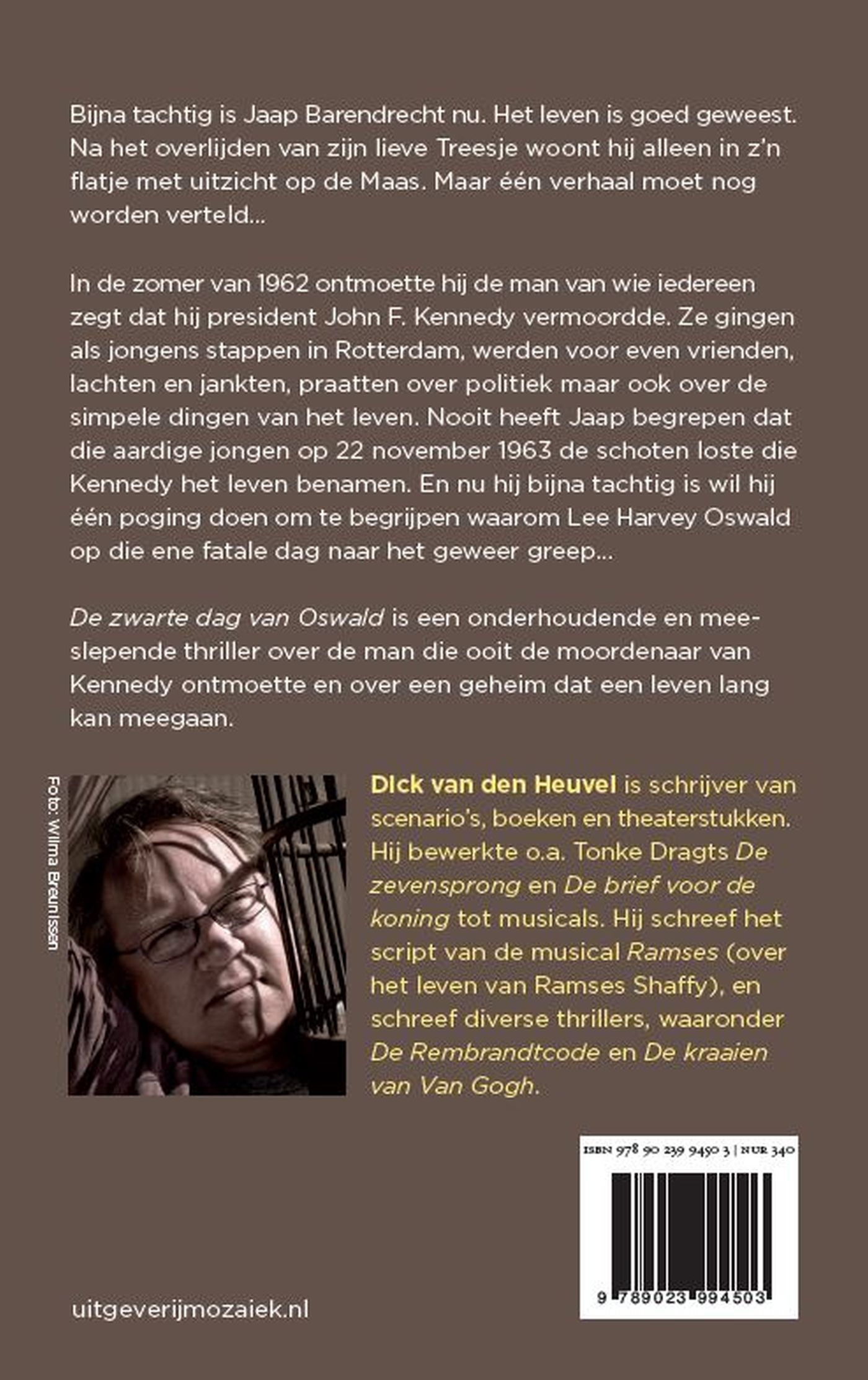 Achterkant van De zwarte dag van Oswald