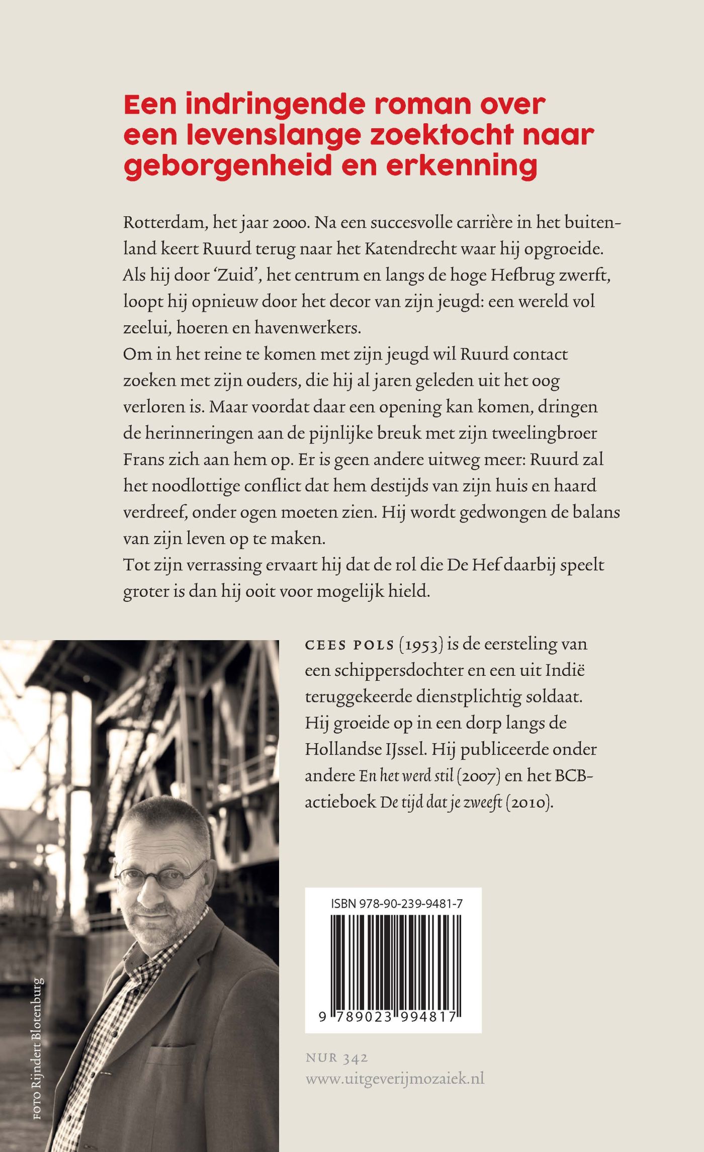 Achterkant van De hef ziet alles