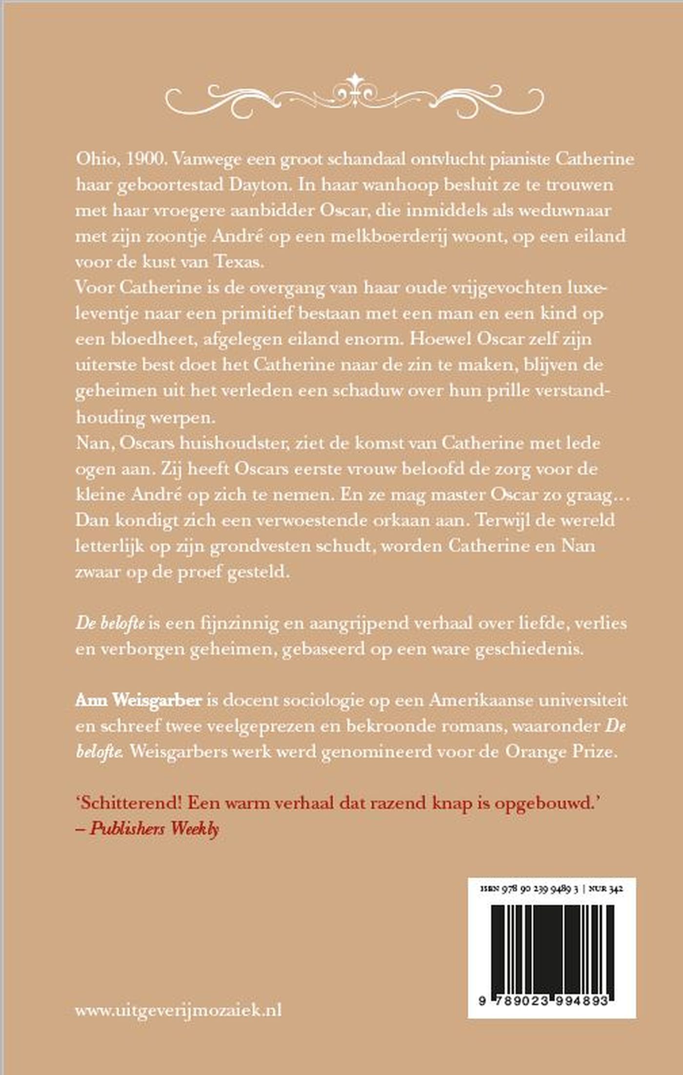 Achterkant van De belofte