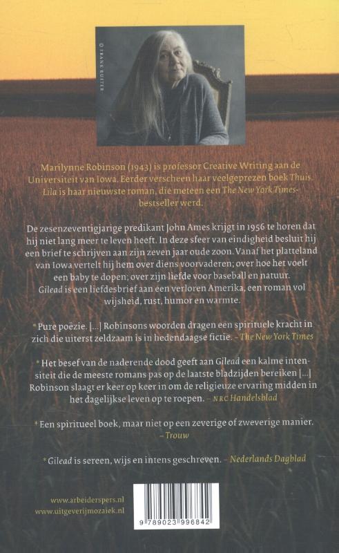 Achterkant van Gilead