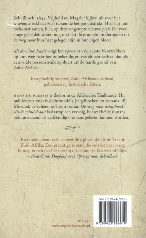 Achterkant van Als de wind draait