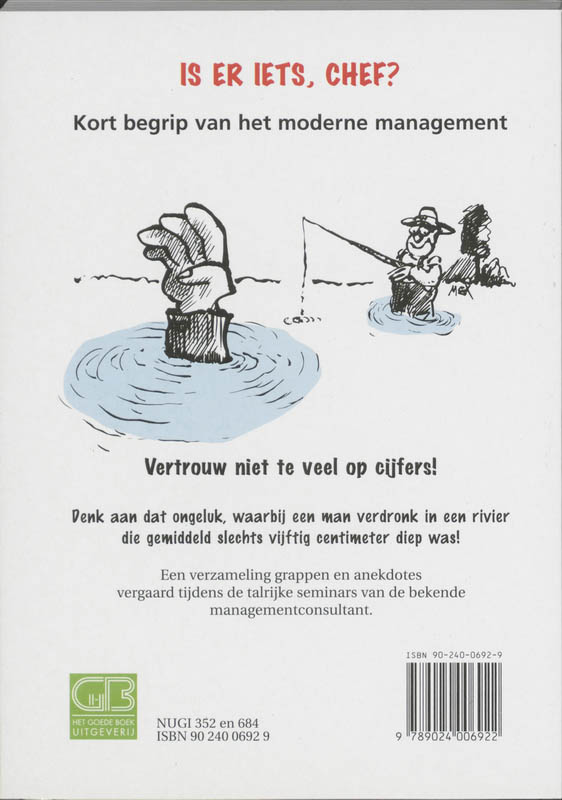 Achterkant van Is er iets, chef?