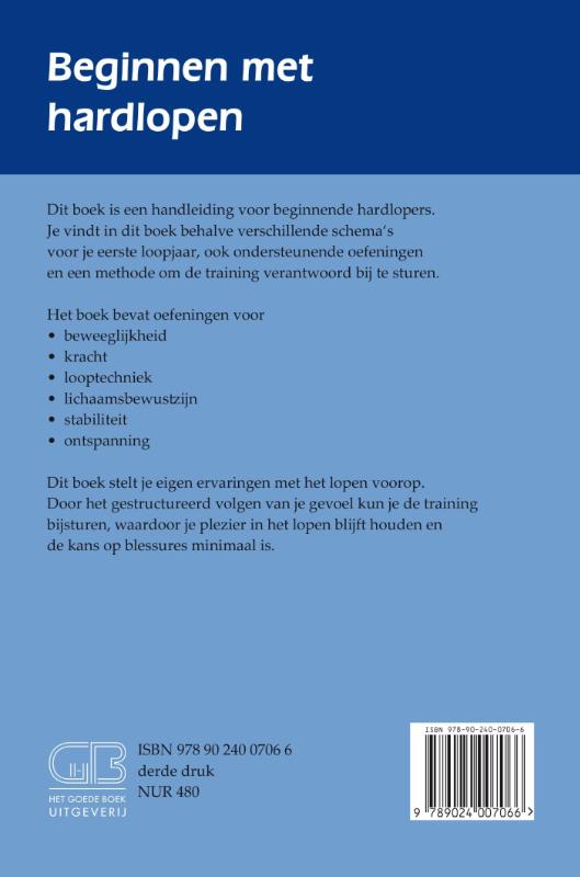 Achterkant van Beginnen met hardlopen