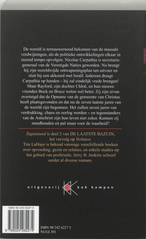 Achterkant van 2 Tegenstand