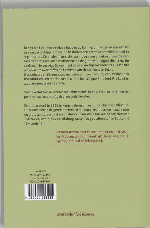 Achterkant van De koning, de wijze en de nar