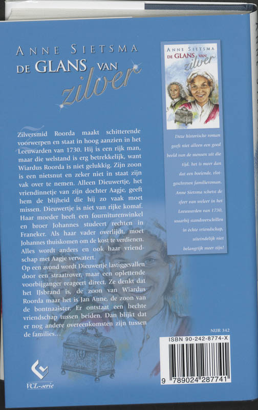 Achterkant van De glans van zilver
