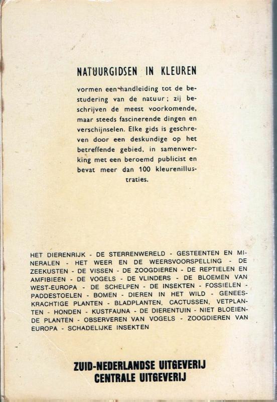 Achterkant van Natuurgids zoogdieren van europa