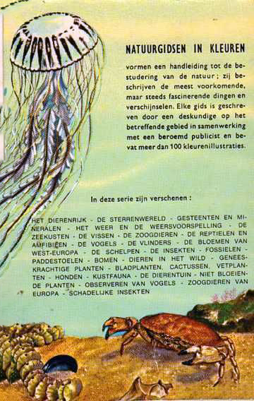 Achterkant van Natuurgids voor de zeekusten in kleuren