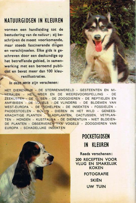Achterkant van Natuurgids honden