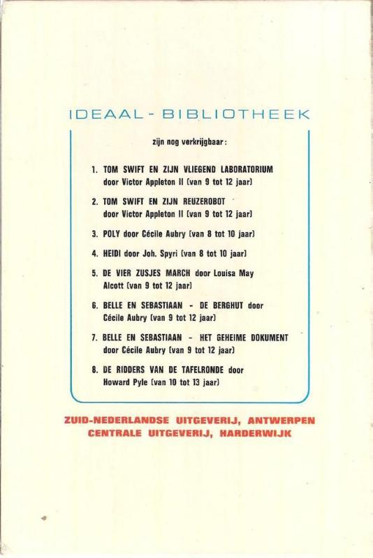 Achterkant van Geheim van het kasteel z. naam