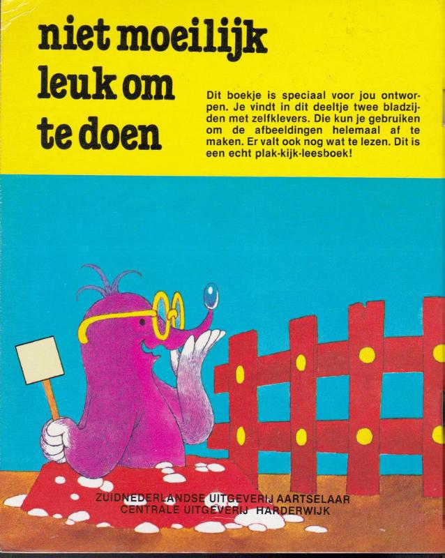 Achterkant van Kobus konyn