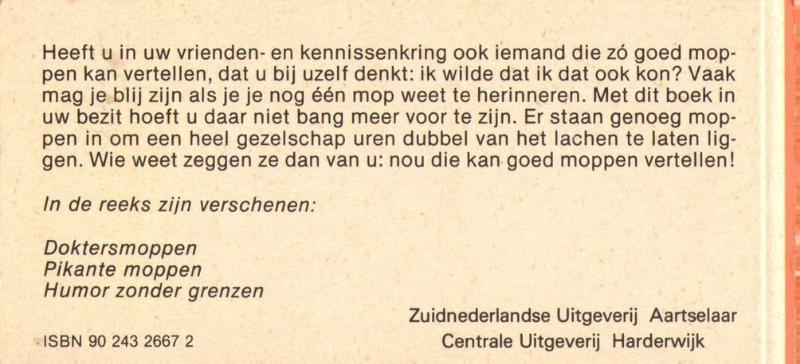 Achterkant van Pikante moppen