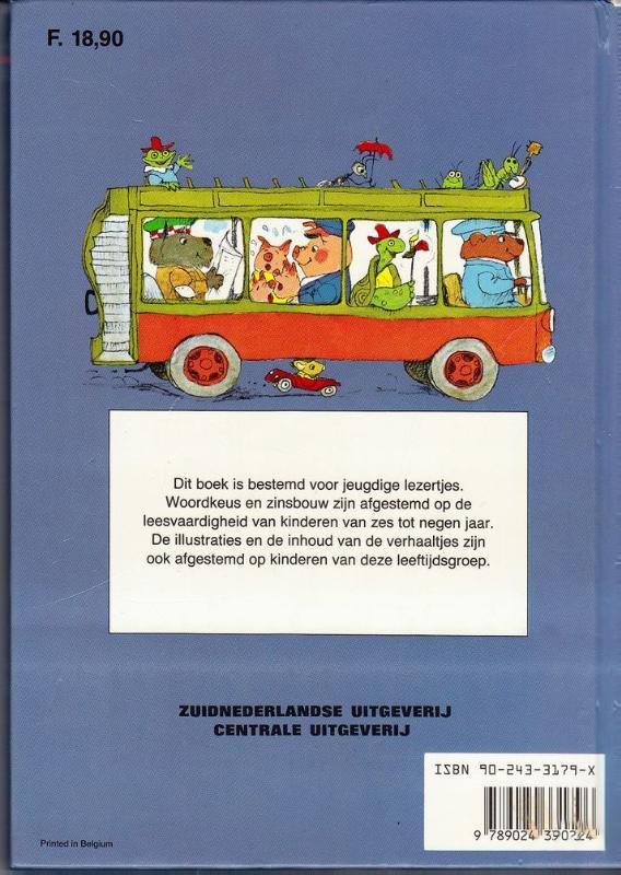 Achterkant van Myn eerste leesboek