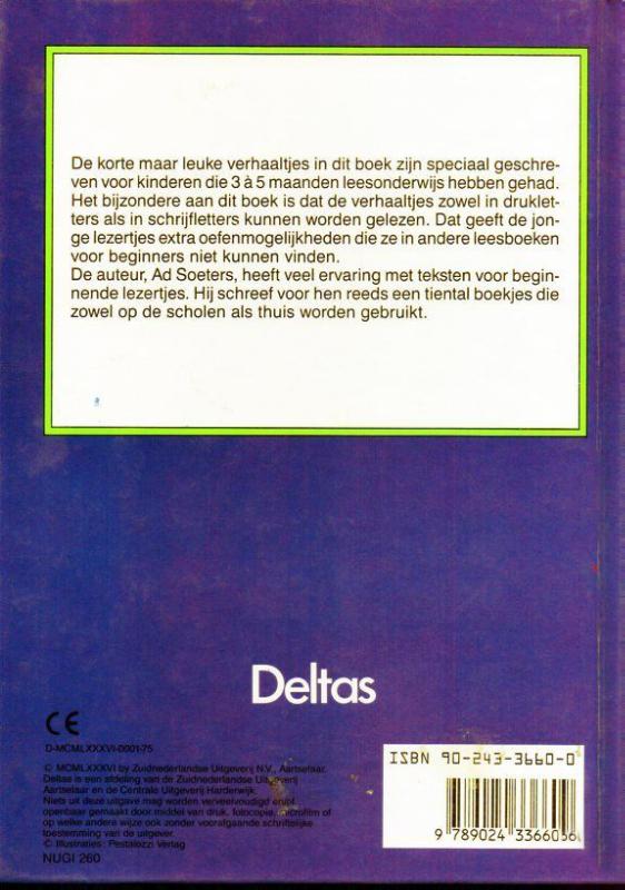 Achterkant van Ik lees al zelf
