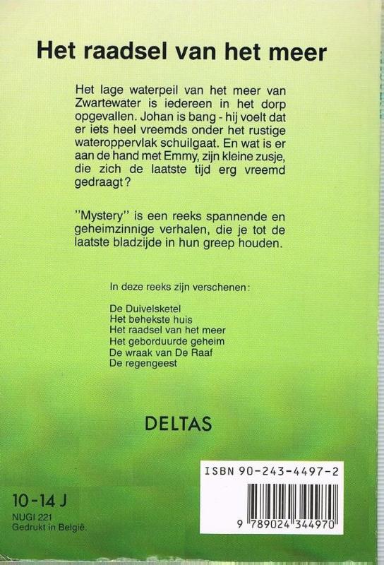 Achterkant van Raadsel van het meer