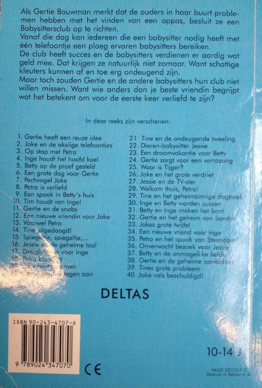 Achterkant van Betty en de onmogelijke liefde
