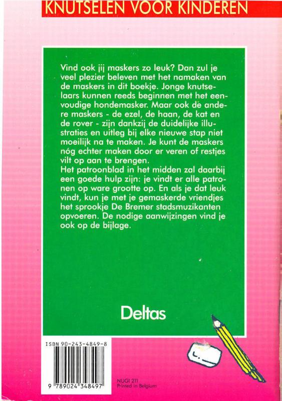 Achterkant van Maskers maken