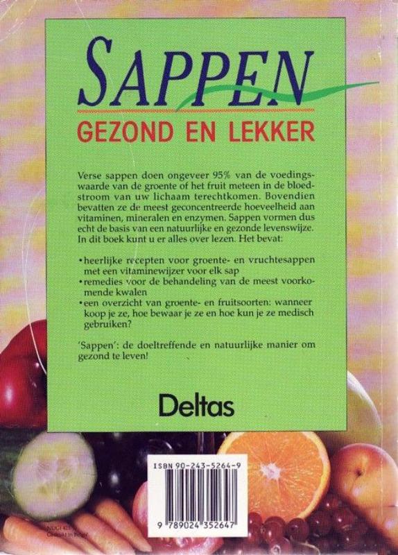 Achterkant van Sappen