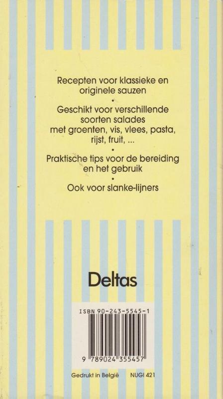 Achterkant van De beste saladesauzen