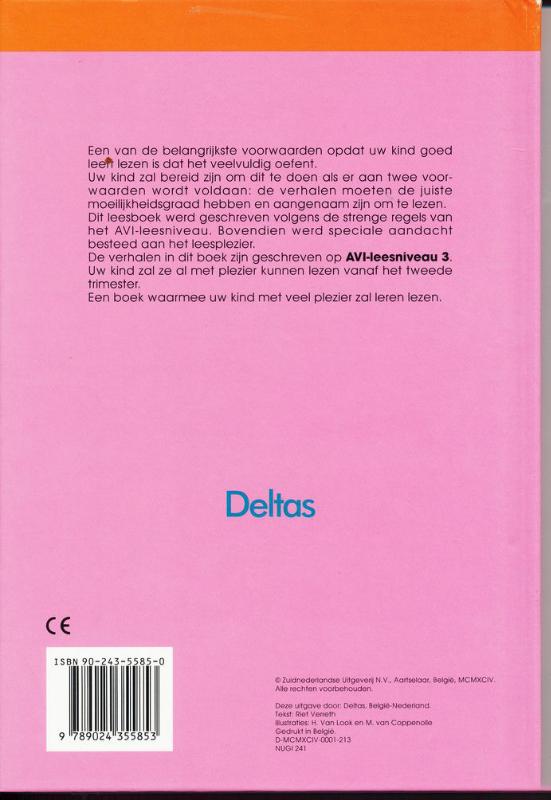 Achterkant van Hoera, ik lees al vlot