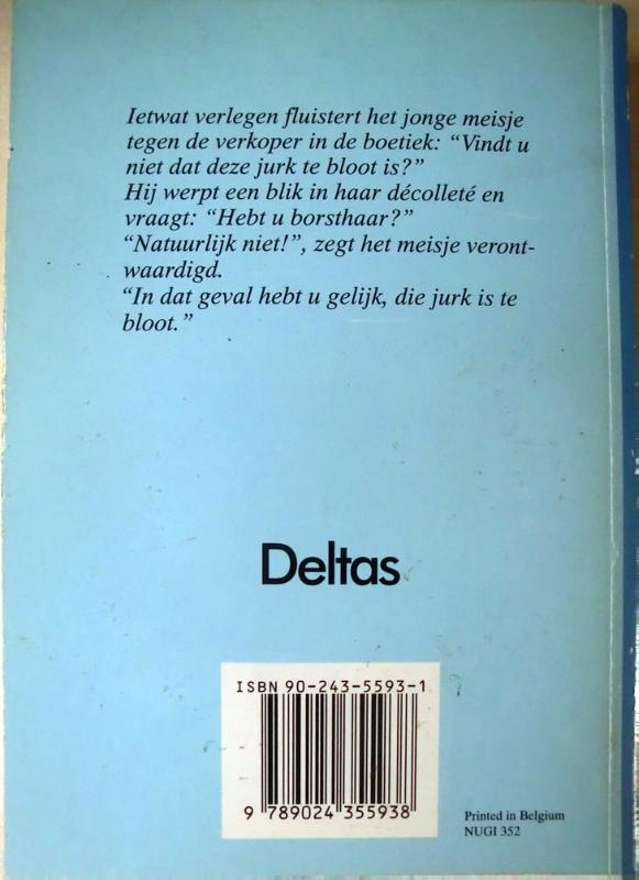 Achterkant van 101 leuke en sexy moppen