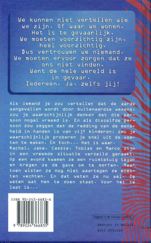 Achterkant van De indringer