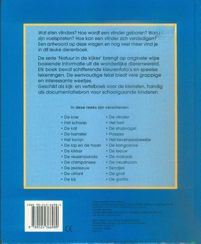 Achterkant van De vlinder