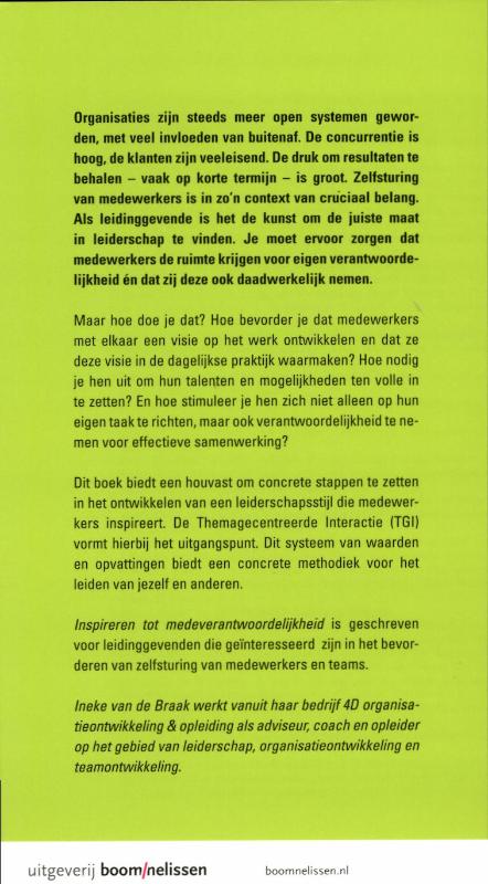Achterkant van Inspireren tot medeverantwoordelijkheid