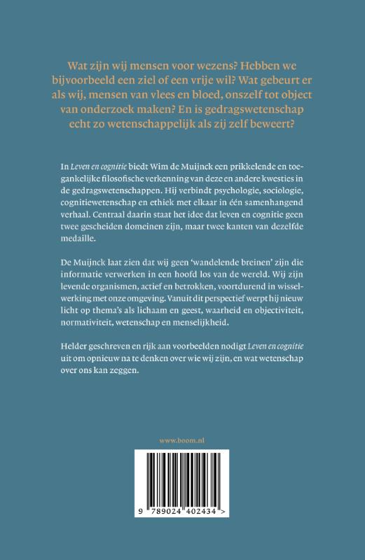 Achterkant van Leven en cognitie