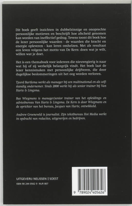Achterkant van De Kern