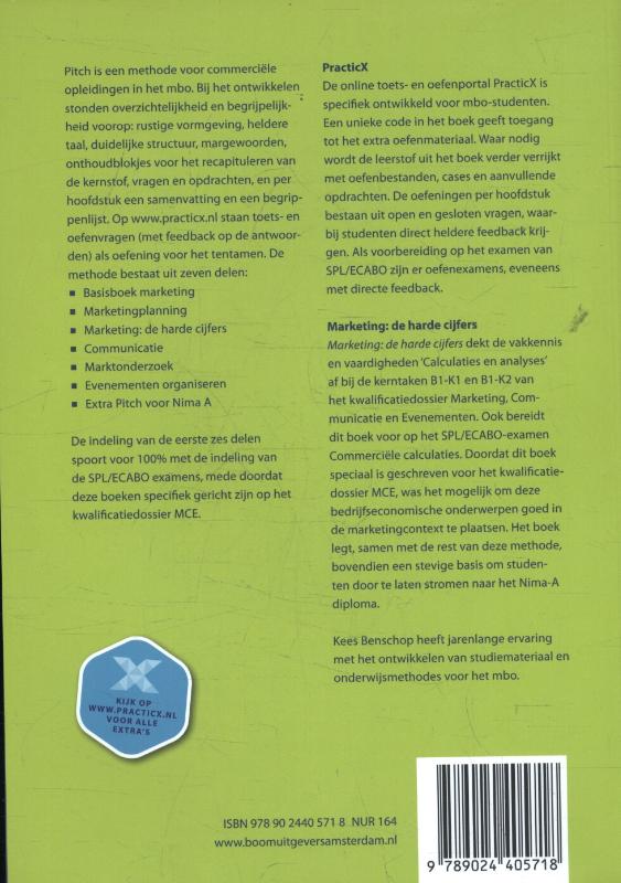 Achterkant van Marketing