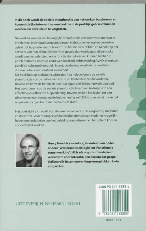 Achterkant van Bouwen aan netwerken