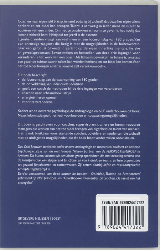 Achterkant van Coachen naar eigenheid