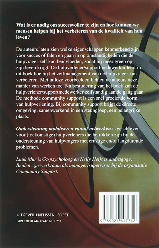Achterkant van Ondersteuning mobiliseren vanuit netwerken