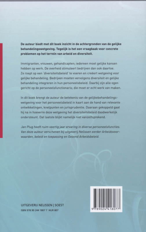 Achterkant van Respect voor verschil