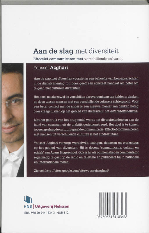 Achterkant van Aan de slag met diversiteit
