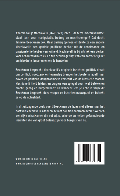 Achterkant van Machiavelli’s lef