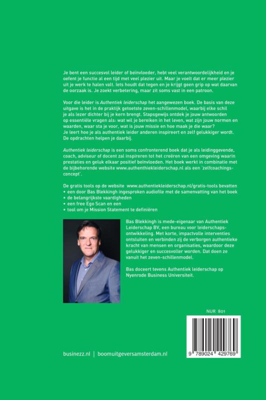 Achterkant van Authentiek leiderschap
