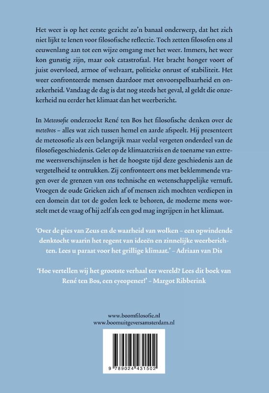 Achterkant van Meteosofie