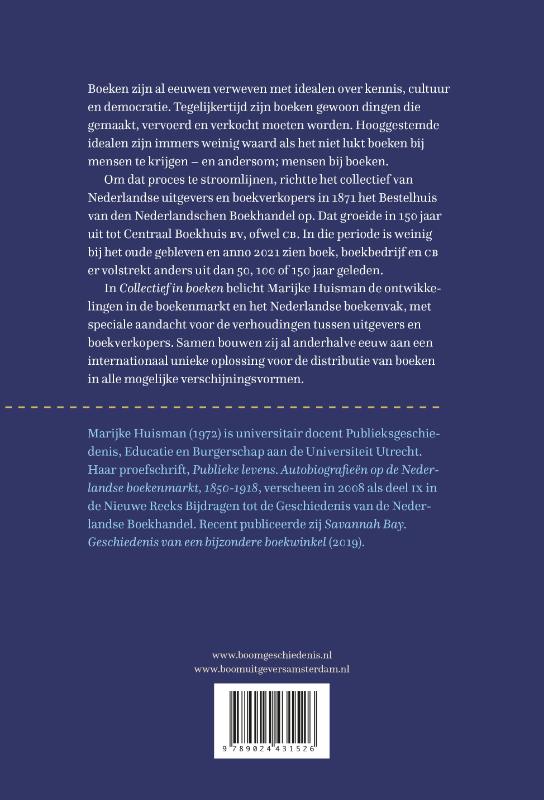 Achterkant van Collectief in boeken