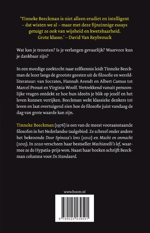 Achterkant van Ken jezelf