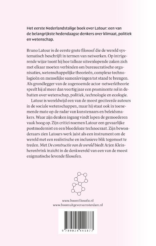 Achterkant van De constructie van de wereld