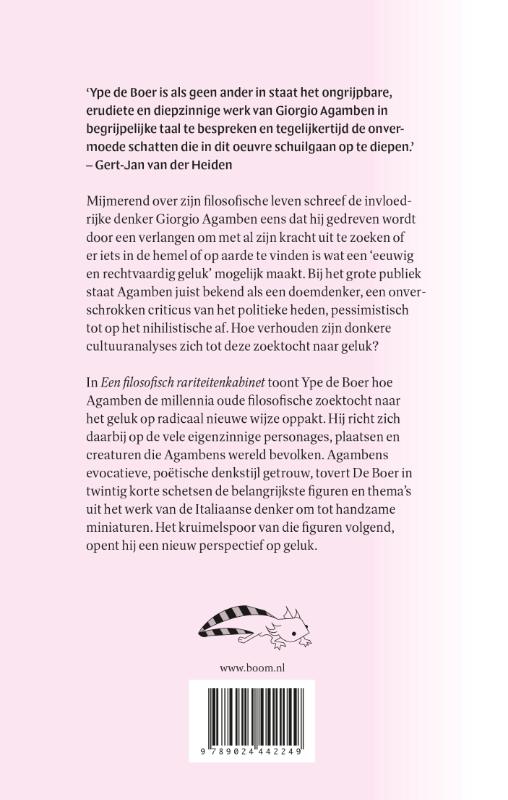 Achterkant van Een filosofisch rariteitenkabinet