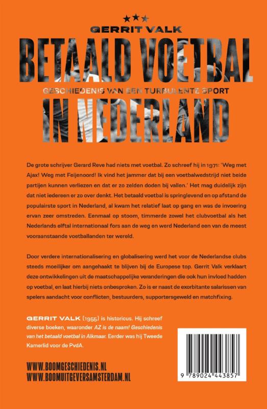 Achterkant van Betaald voetbal in Nederland